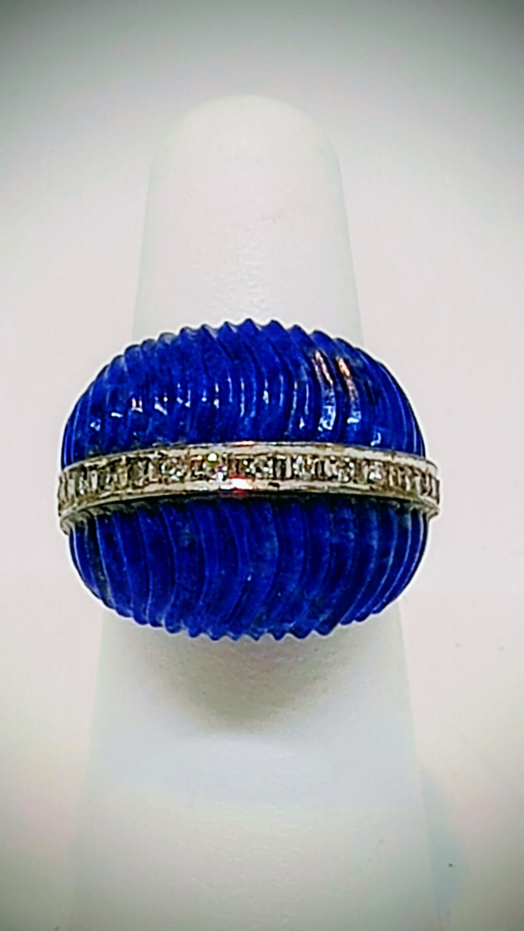 Lapis Dome Ring