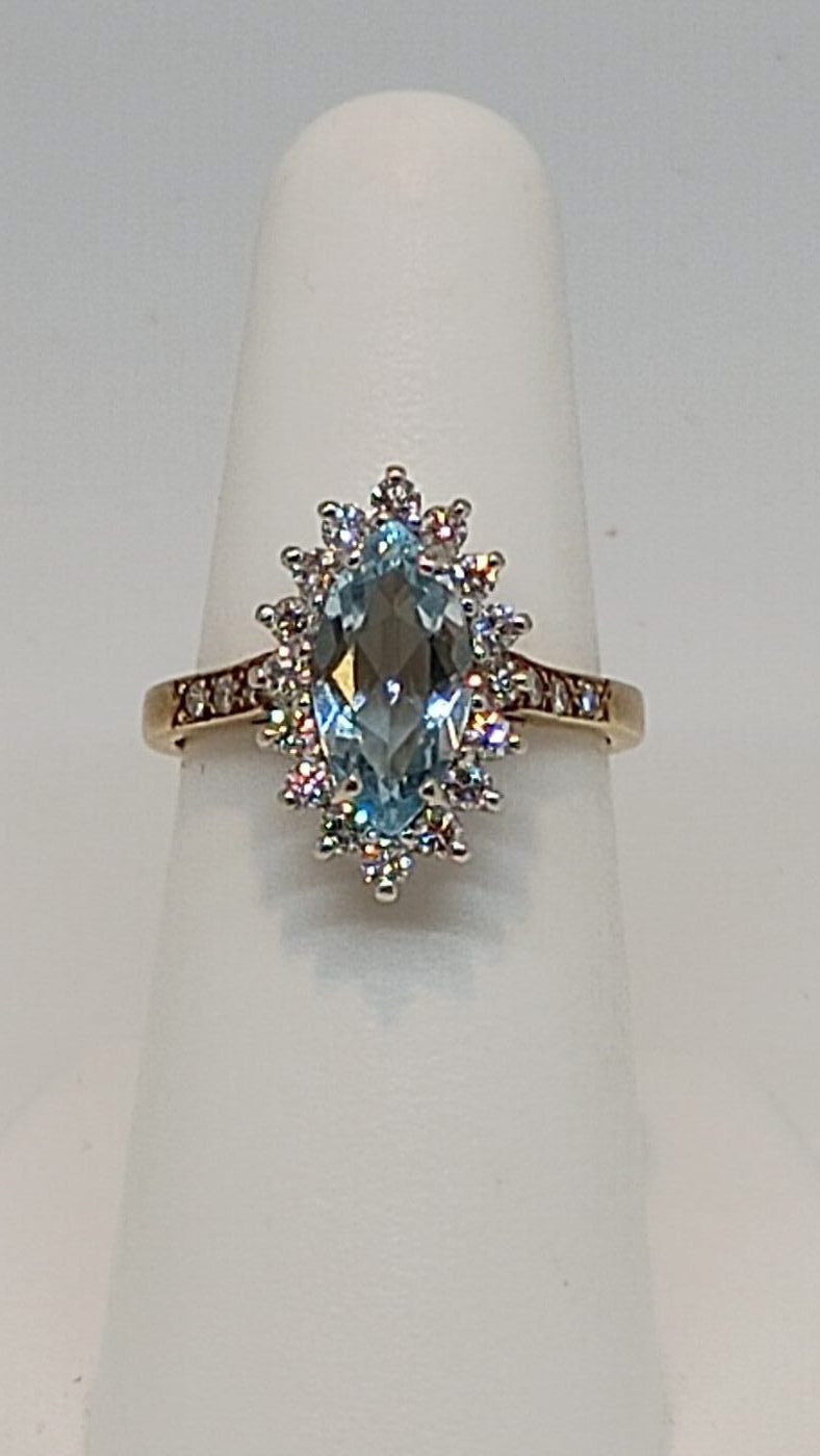 Aquamarine Marquise