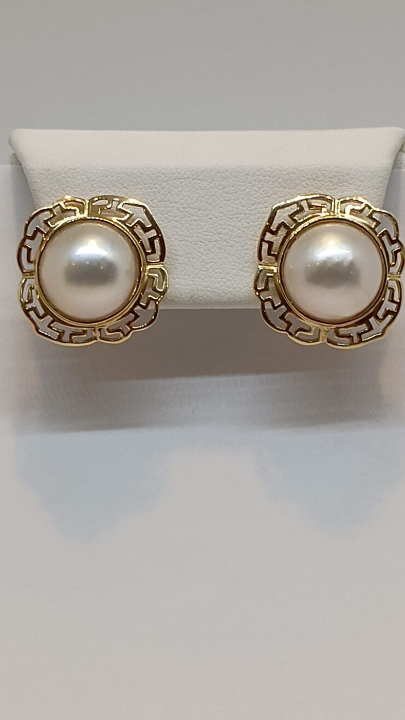 Greek Key Pearls